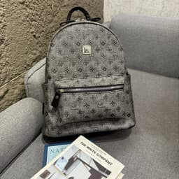 Balo Nam Nữ Size 40 Quai Bản To Họa Tiết Monogram Cao Cấp – Balo Đi Học, Đi Chơi, Du Lịch Thời Trang Hàn Quốc 4