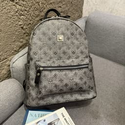 Balo Nam Nữ Size 40 Quai Bản To Họa Tiết Monogram Cao Cấp – Balo Đi Học, Đi Chơi, Du Lịch Thời Trang Hàn Quốc 5