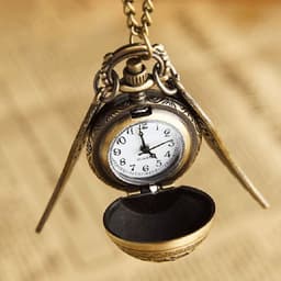 Đồng hồ SNITCH Ha.rry Pot.ter kim loại dây chuyền phong cách retro cổ diện sang trọng 4