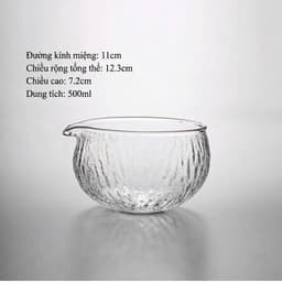 Bộ chawan và đế chasen thủy tinh pha matcha cao cấp. Cốc đánh trà matcha trong suốt phong cách Nhật Bản - Majehome 7