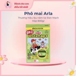 Phô Mai Arla thơm ngậy giàu dinh dưỡng cho bé từ 1 tuổi , hộp 6 thanh tiện lợi - Mẹ Rofi 2