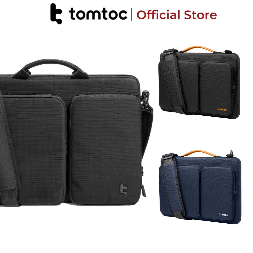 Túi đeo chéo chống sốc Tomtoc (USA) Defender Briefcase for Laptop 14/16" và Macbook  A42 Premium