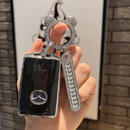 MAZDA - Ốp Khoá Chất Liệu TPU Nút Sườn Dùng Cho Xe Mazda 3 Đời 2020-2021-2022. Ốp Bảo Vê Remote Chống Trầy Xước 7