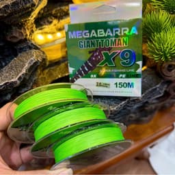 Dây dù câu PE MEGABARRA X9-150m, dây dù cao cấp 4