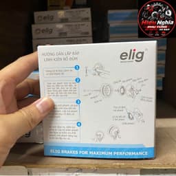 Bố thắng đùm / Má phanh đùm sau ELIG SCM-H18 – Xe tay ga Honda (AB, Vision, Lead, Vario, PCX, Click) 6
