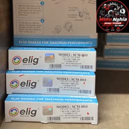 Má phanh cơ (Bố thắng đùm) ELIG SCM-H03 – Dùng cho xe Dream, Wave và các dòng xe số Honda, xe Trung Quốc 3