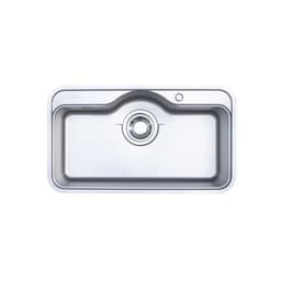 CHẬU RỬA BÁT 1 HỐ NOBINOX ROSA NN995D | Hàng chính hãng 2
