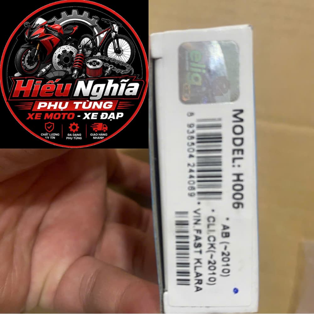 Má Phanh Đĩa Trước Elig H006 Cho Xe Air Blade 110/125 Đời Đầu, Click 110, Vision, VinFast Klara