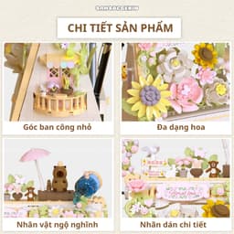 Mô hình lắp ráp lịch nhắc nhở ngày đặc biệt như lễ kỷ niệm ngày sinh nhật ngày yêu 5