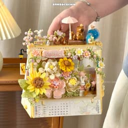 Mô hình lắp ráp lịch nhắc nhở ngày đặc biệt như lễ kỷ niệm ngày sinh nhật ngày yêu 6