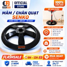 Mâm đế quạt senko thay thế cho quạt LTS1636, LTS1632, DTS1607, DTS1609, DCN1806, DCN1808 chính hãng 1