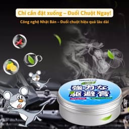 Sáp Chuột JAPAN Cao Cấp 200g - Sáp Gắn Khoang Máy Ô Tô Đuổi Chuột Hiệu Quả 6