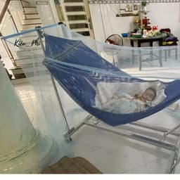 A MÙNG TRÙM VÕNG THẾ HỆ MỚI - MÀN TREO VÕNG GẤP GỌN CHỐNG MUỖI, CÔN TRÙNG 8