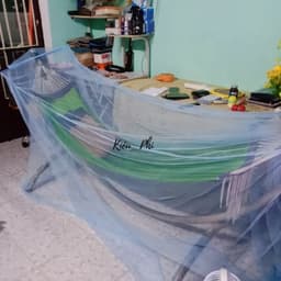 A MÙNG TRÙM VÕNG THẾ HỆ MỚI - MÀN TREO VÕNG GẤP GỌN CHỐNG MUỖI, CÔN TRÙNG 9