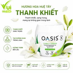 Sáp Thơm Đuổi Muỗi Oasis Khử Mùi Hôi Phòng GD22 - Lọ Sáp Thơm Phòng Đuổi Muỗi Khử Mùi Phòng 7
