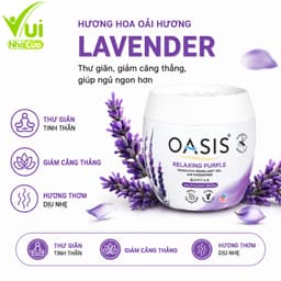 Sáp Thơm Đuổi Muỗi Oasis Khử Mùi Hôi Phòng GD22 - Lọ Sáp Thơm Phòng Đuổi Muỗi Khử Mùi Phòng 5