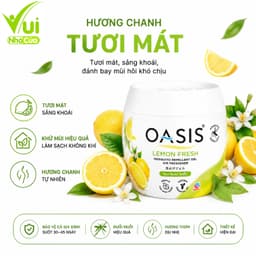 Sáp Thơm Đuổi Muỗi Oasis Khử Mùi Hôi Phòng GD22 - Lọ Sáp Thơm Phòng Đuổi Muỗi Khử Mùi Phòng 8