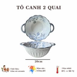Bộ Tô Bát Chén Đĩa Sứ Họa Tiết Diệp Hồng Set Bát Đĩa Sứ Bát Tràng Bộ Bát Đĩa Cao Cấp M151 5
