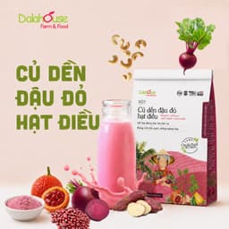 Bột Củ Dền Đậu Đỏ Hạt Điều Dalahouse 300g - Dinh Dưỡng Đầy Đủ Cho Làn Da Rạng Rỡ 2