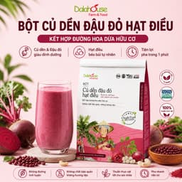 Bột Củ Dền Đậu Đỏ Hạt Điều Dalahouse 300g - Dinh Dưỡng Đầy Đủ Cho Làn Da Rạng Rỡ 1