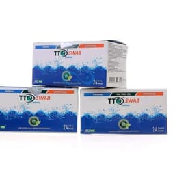 Blefari TTO® SWAB  (Hộp 24gói) Miếng gạc lau vệ sinh bờ mi mắt,tẩy trang mắt <BUNBUN SHOP 2