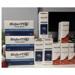 Blefari TTO® SWAB  (Hộp 24gói) Miếng gạc lau vệ sinh bờ mi mắt,tẩy trang mắt <BUNBUN SHOP 3