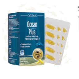Ocean Plus Omega-3 Tinh Khiết Đậm Đặc ORZAX Nhập Khẩu Châu Âu Giúp Hỗ Trợ Não Bộ, Mắt, Tim Mạch 30 Viên<BUNBUN SHOP 1