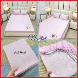 🌠HÀNG CAO CẤP🌠Bộ Ga Gối Băng Lạnh Ice Silk 3D Max Nhập Khẩu, Điều Hòa Mát Lạnh - Nemtot Bedding 4