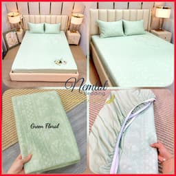 🌠HÀNG CAO CẤP🌠Bộ Ga Gối Băng Lạnh Ice Silk 3D Max Nhập Khẩu, Điều Hòa Mát Lạnh - Nemtot Bedding 2