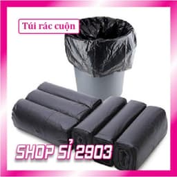( COMBO 5 BỊCH =5 KG ) TÚI RÁC CUỘN ( 3 CUỘN/BỊCH) 5