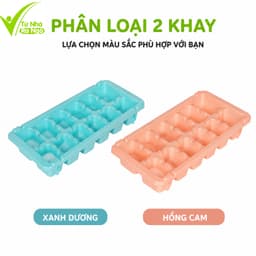 Khay Làm Đá Dẻo Cao Cấp 12 Ngăn Tiện Lợi GD345 - Vỉ Đá Nhựa Dẻo Cao Cấp Dễ Lấy Đá Không Nứt Gãy 8
