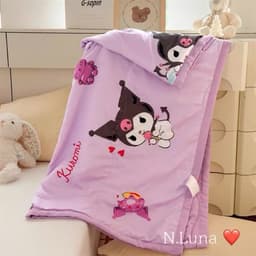 Chăn đũi cho bé hoạ tiết melody 2
