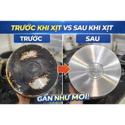 Chất Tẩy Nồi-Chảo KYTO HOME. Tẩy Nhà Bếp, Tẩy Cặn Dầu Mỡ Các Bề Mặt, Sạch Đẹp 5