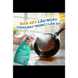 Chất Tẩy Nồi-Chảo KYTO HOME. Tẩy Nhà Bếp, Tẩy Cặn Dầu Mỡ Các Bề Mặt, Sạch Đẹp 7