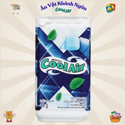 Kẹo Sing-Gum Cool Air Fresh Cube - Hương Chanh - Hương Bạc Hà 40g - HÀNG CHÍNH HÃNG 2