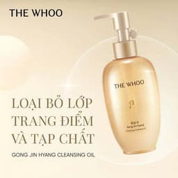 Bộ làm sạch dưỡng da The Whoo Gong Jin Hyang Clarifying Cleansing Duo Kit 4