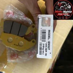 Má Phanh (Bố Thắng) Đĩa Sau Elig EM327 Cho Xe Winner 150, Winner X, Sonic, MSX, GSX, CBR150R 1