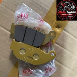 Má Phanh (Bố Thắng) Đĩa Sau Elig EM327 Cho Xe Winner 150, Winner X, Sonic, MSX, GSX, CBR150R 2