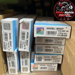Má Phanh (Bố Thắng) Đĩa Sau Elig EM327 Cho Xe Winner 150, Winner X, Sonic, MSX, GSX, CBR150R 4