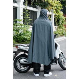 Áo mưa siêu nhẹ cao cấp KAIYO chất liệu Polyester chống nước tuyệt đối 6