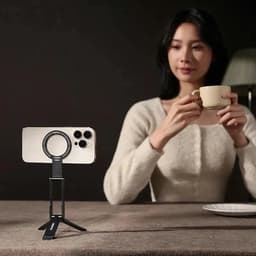Chân máy Tripod ULANZI MA60 Giá Đỡ Điện Thoại MagSafe Từ Tính Gấp Gọn Xoay 360° Quay Vlog Livestream 3