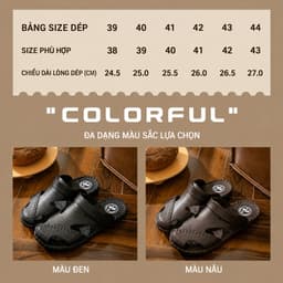 Dép Sandal Nam, Dép Sục Nam Eva  – Phong Cách Lịch Lãm, Bền Bỉ Theo Thời Gian 3