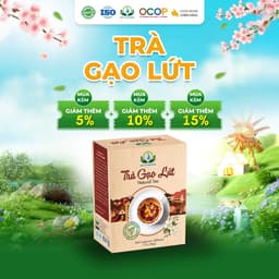 Trà Gạo Lứt Đỏ Gạo Lứt Tím Thanh Mát Cho Ngày Mới Thư Thái Hộp 30 Túi 450gram 1