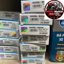 Má Phanh (Bố Thắng) Đĩa Trước EM349 Cho Xe Exciter 150, Exciter 155 (1 Pis), NVX, Janus, Freego 3