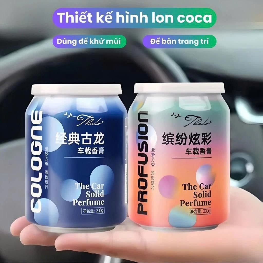 Hộp sáp thơm phòng, Khử mùi dạng lon, Thích hợp với không gian dưới 30m2