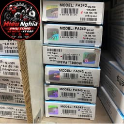 Má Phanh (Bố Thắng) Đĩa Sau FA343 Cho Xe Exciter 135/150/155, Raider, Satria, Sonic, FZ, TFX 1