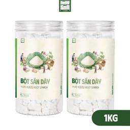 Bột Sắn Dây Nguyên Chất Nông Sản Vị Quê - Hũ 350g/500g - Tinh Bột Sắn Dây Tự Nhiên 6