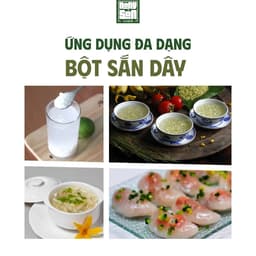 Bột Sắn Dây Nguyên Chất Nông Sản Vị Quê - Hũ 350g/500g - Tinh Bột Sắn Dây Tự Nhiên 3