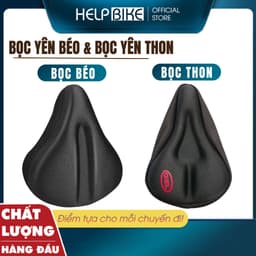 Bọc yên xe đạp thể thao siêu êm, Đệm lót yên Gel Silicol mềm giúp giảm đau khi đạp xe - BY03 1