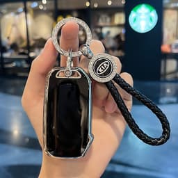 Ốp Chìa Khóa TPU Kia 3 Nút Sườn Dùng Cho Kia Cerato 2019,...- Bọc CHìa Khóa Ô Tô Chống Xước, Chống Bụi Bẩn KeyChill 9